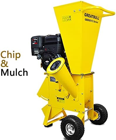 Wood Chipper Shredder, 13.5 hp Briggs & Stratton (GBD601C)