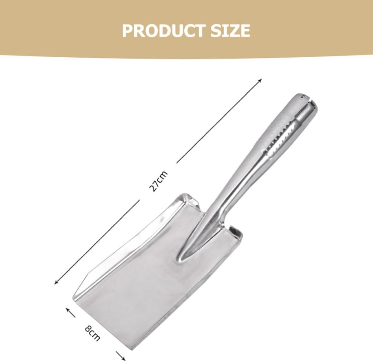 Stainless Steel Hand Trowels, 2 Pack