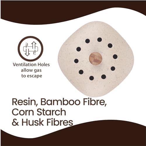Eco Basics Compost Kitchen Bin, 4 L, Pebble