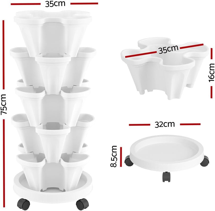 Green Fingers 5-Tier Vertical Planter