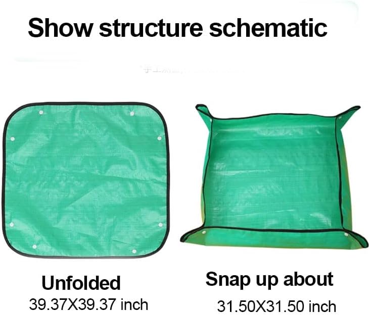 Waterproof Repotting Mat, 100 x 100 cm