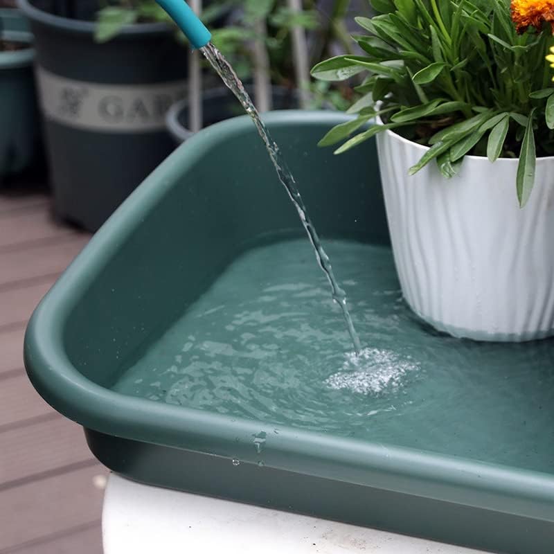 Garden Tidy Potting Tray, 23 x 16.4 x 4.3 in, Green