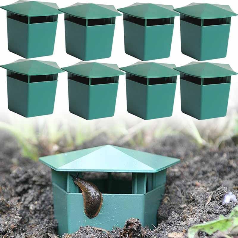 Reusable Beer Slug Traps, 8 Pack