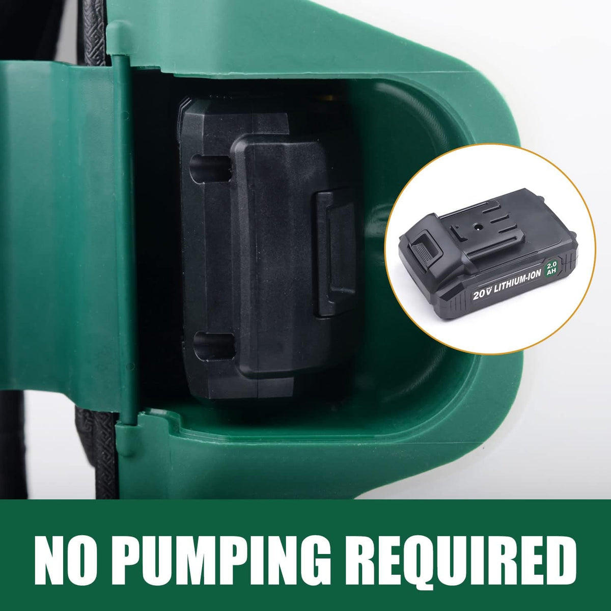 TOPLAND Backpack Weed Sprayer, 16 L