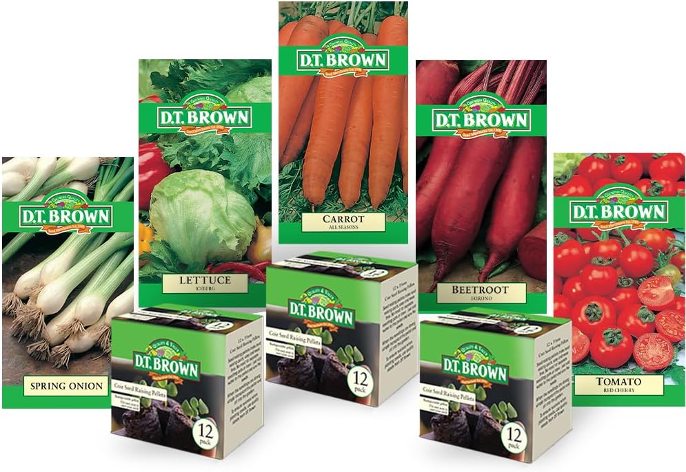 D.T. Brown Superfood Vegetable Seed Kit + Pellets