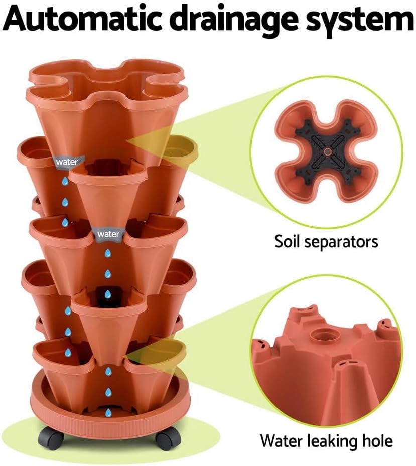 Green Fingers 5-Tier Vertical Planter