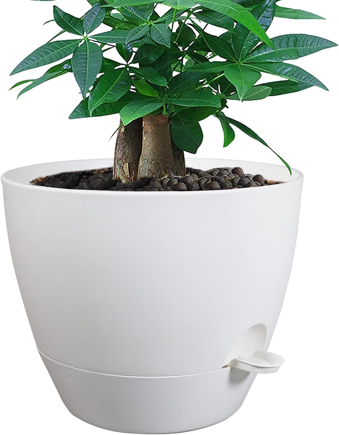 UOUZ Self-Watering Pots, 12 in, Black