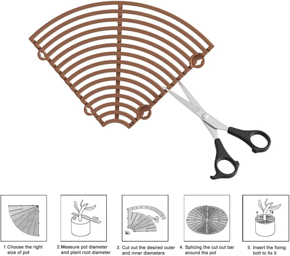 Plant Pot Soil Cover Grid, 52 cm