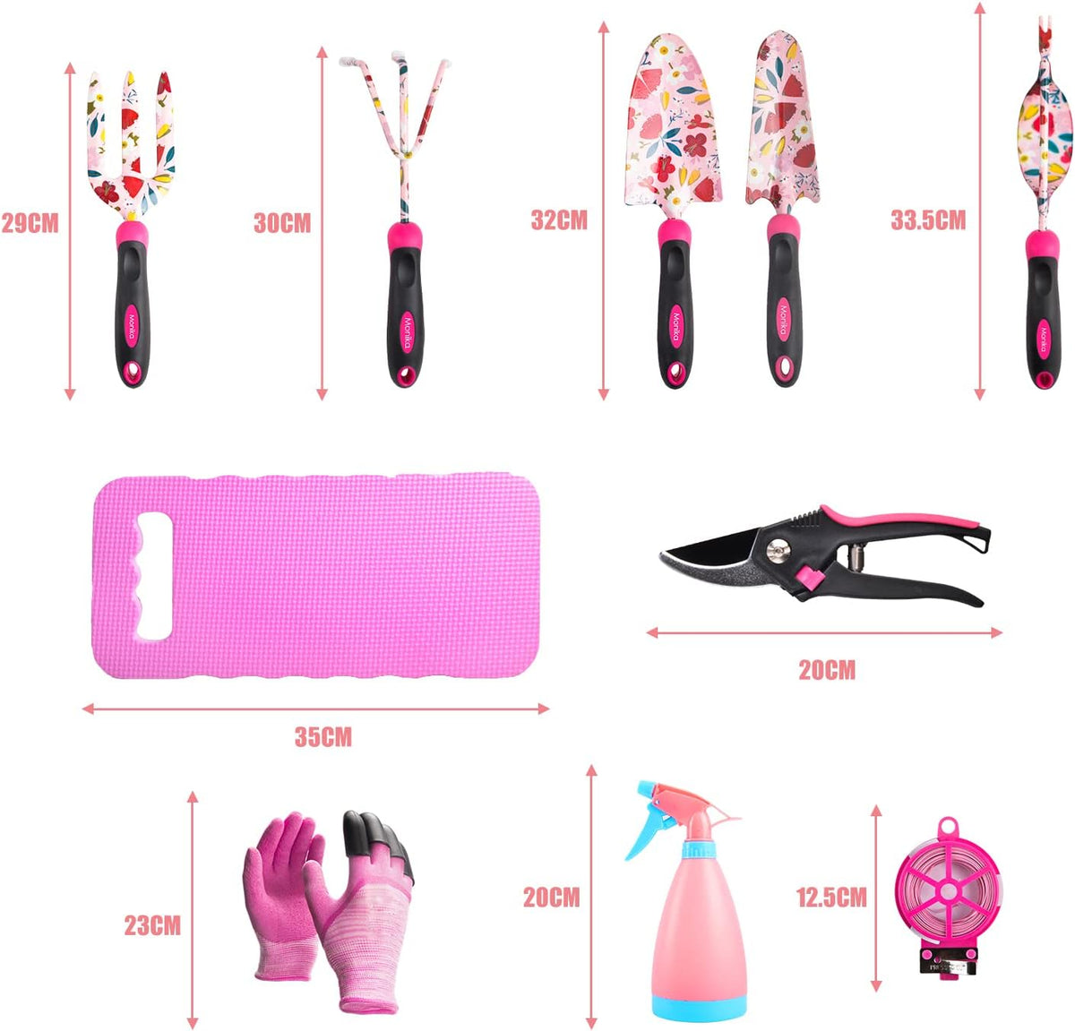 Monika Gardening Kit, 20 Piece