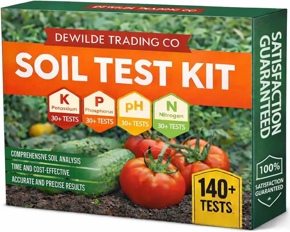 Soil Test Kit, 140 Tests