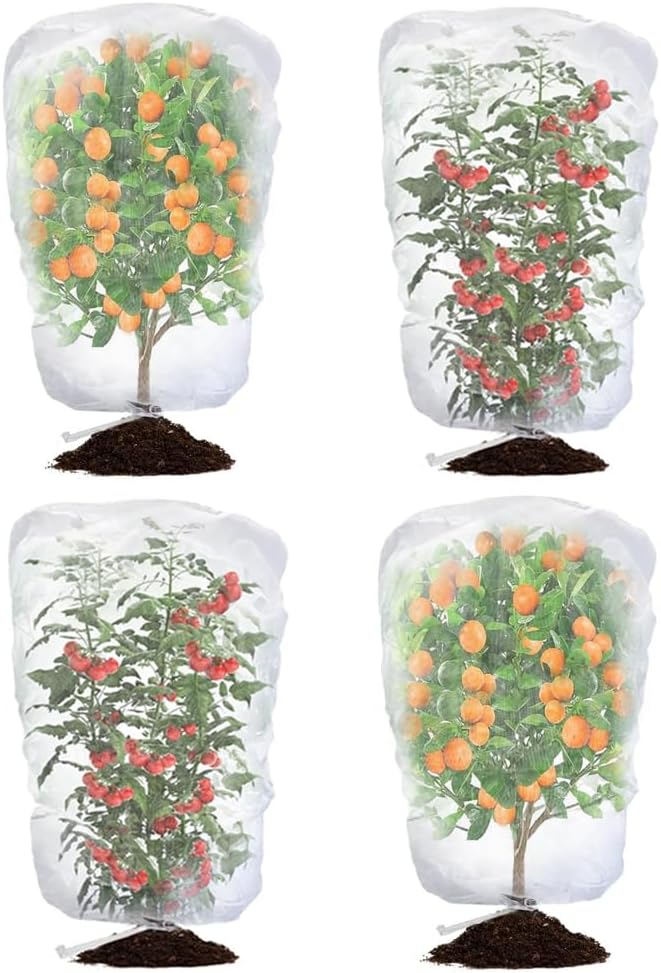 Fruit Fly Netting, 4 Pack, 1.5 x 1.6 m