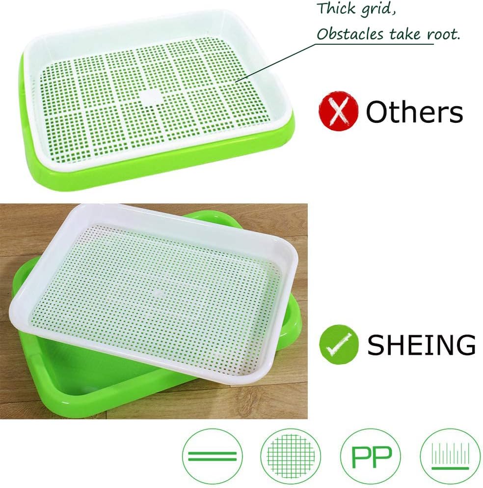 SHEING Seed Sprouter Trays, 5 Pack