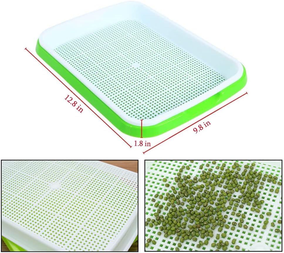 SHEING Seed Sprouter Trays, 5 Pack