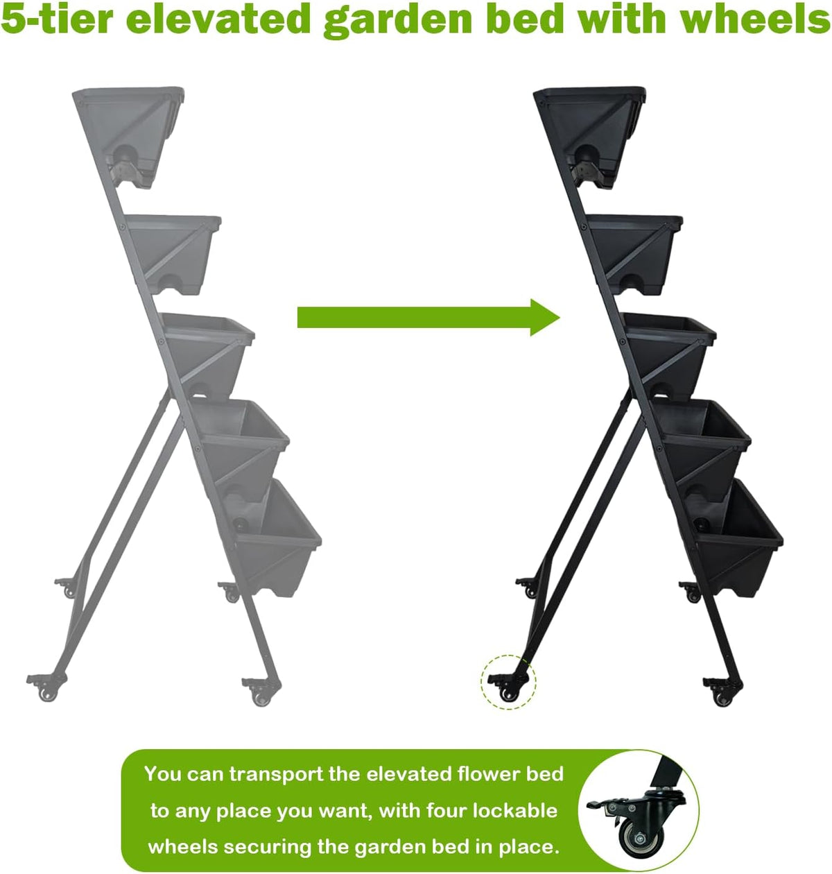 5-Tier Vertical Garden Planter