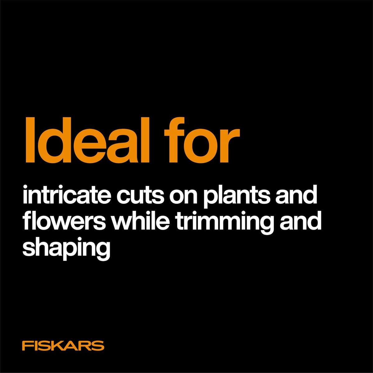 Fiskars Comfort Loop Micro-Tip Pruning Snips, 7 in