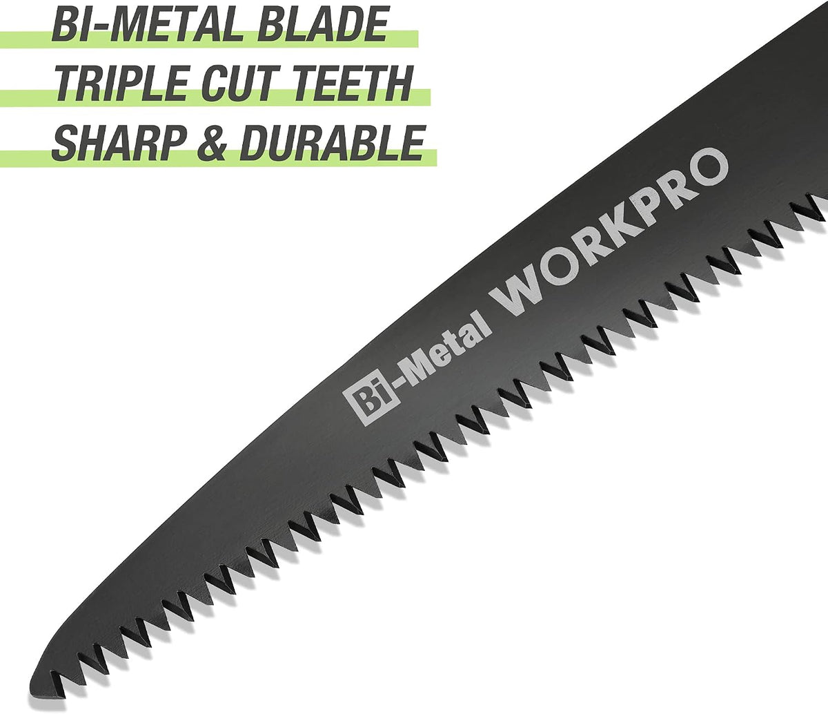 WORKPRO Folding Pruning Saw, 180 mm