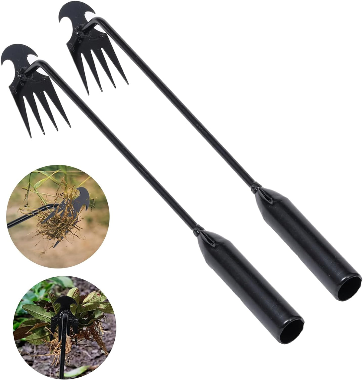 Gardening Hand Weeder Tools, 2 Pack