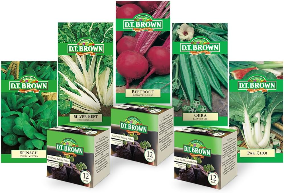 D.T. Brown Superfood Vegetable Seed Kit + Pellets