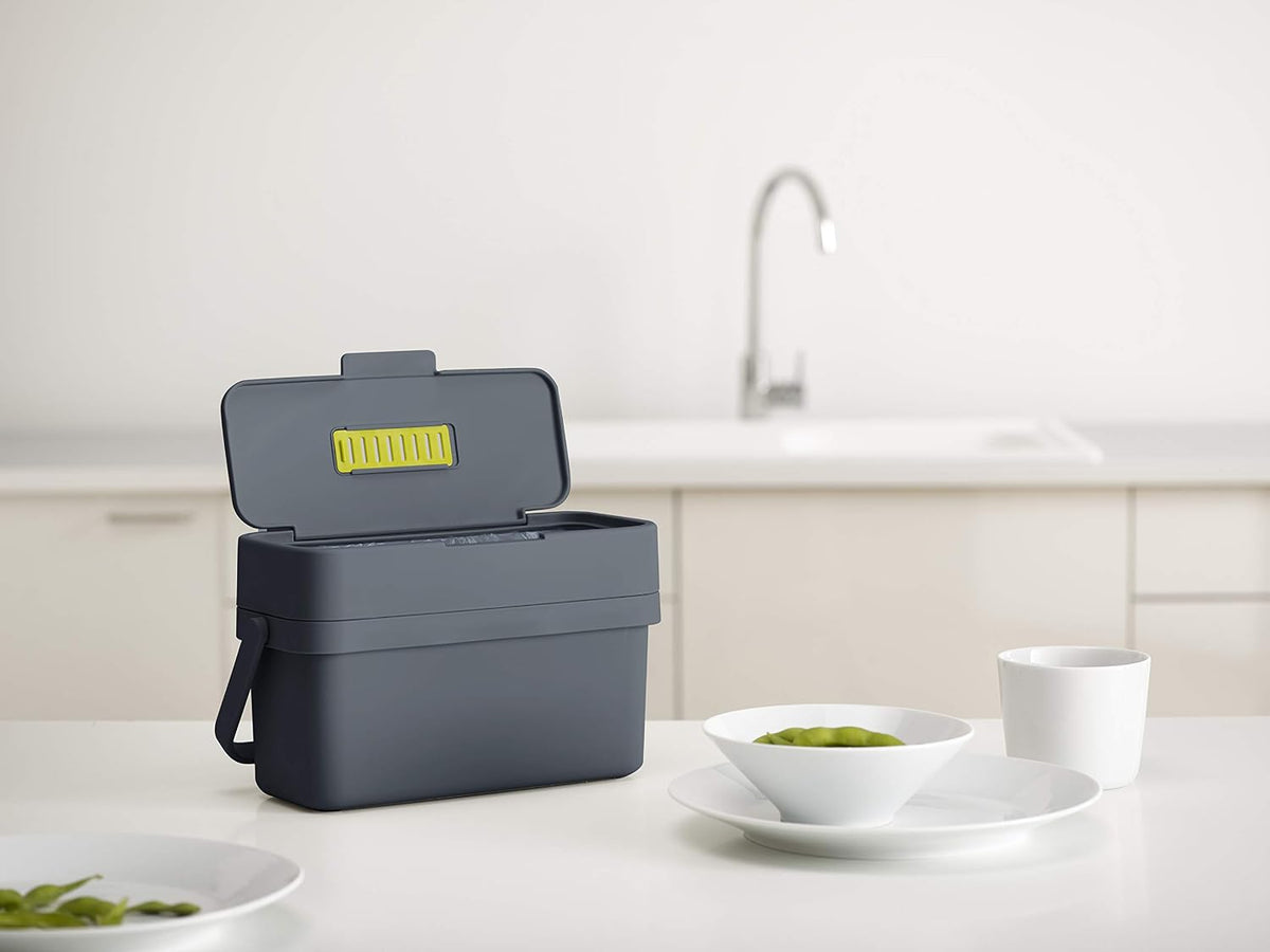 Joseph Joseph Compo 4 Food Waste Caddy, Graphite