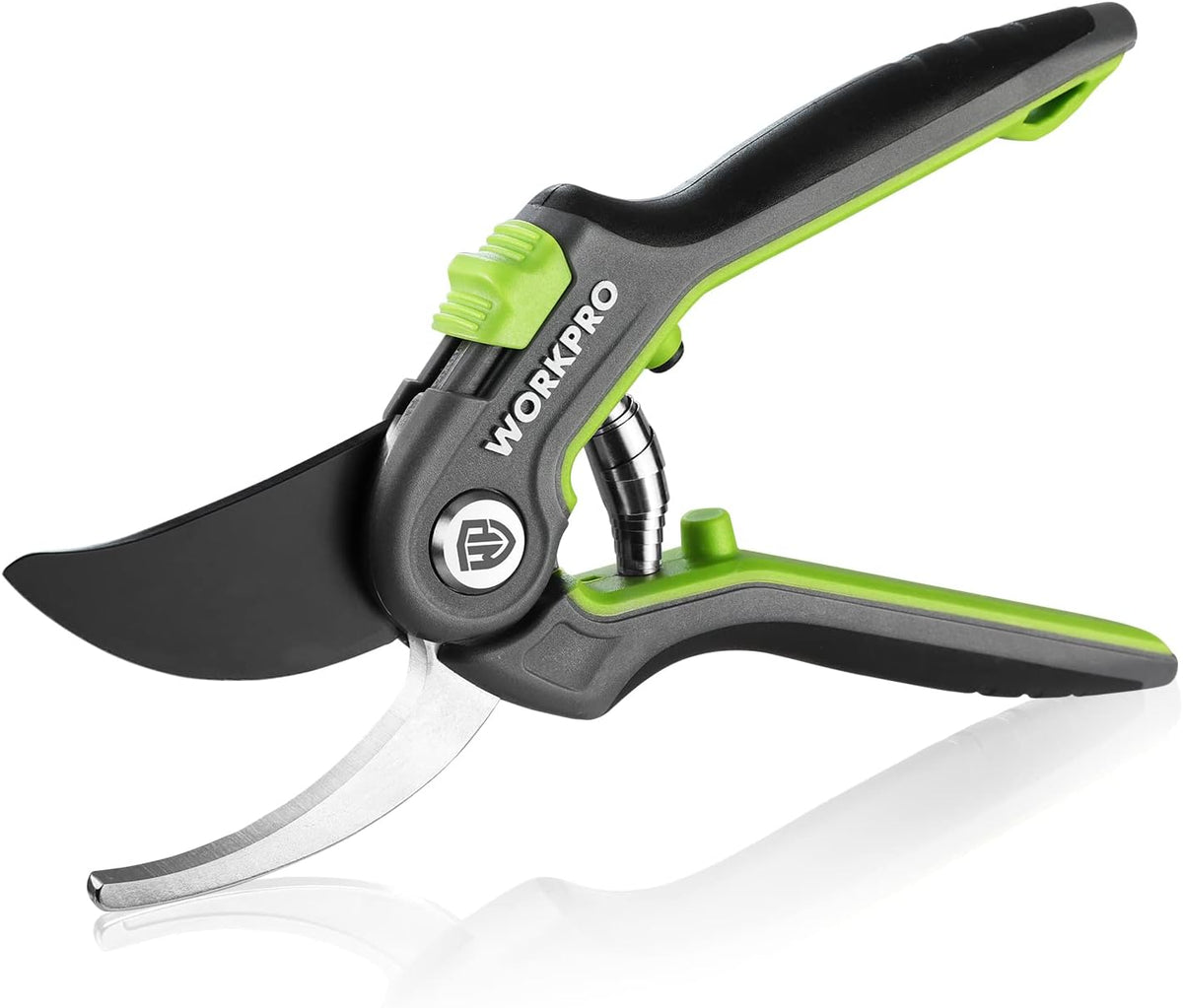 WORKPRO Bypass Pruning Shears, Green