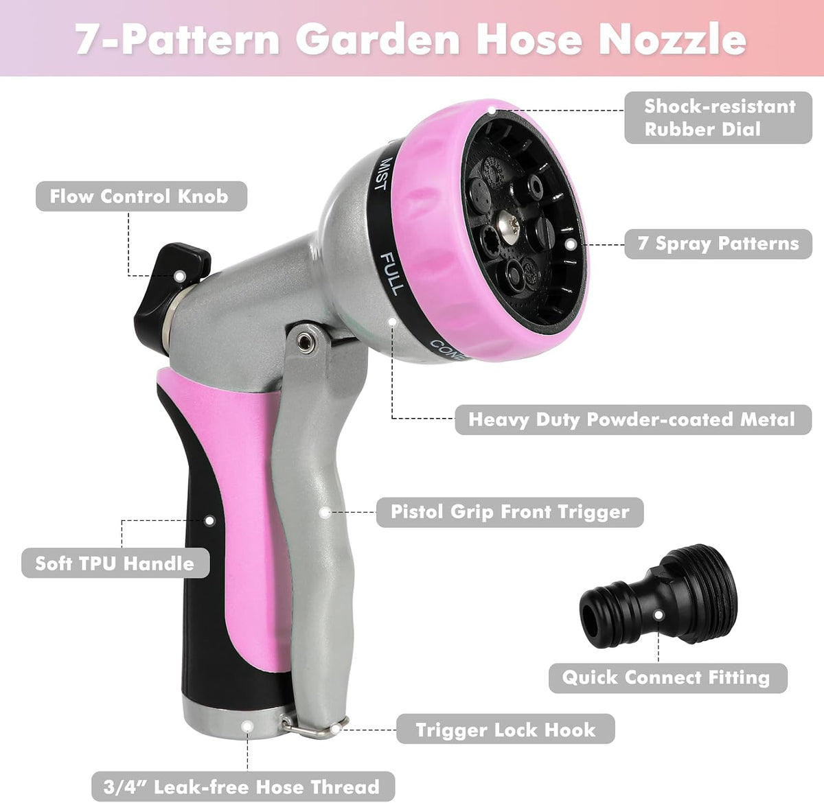 RESTMO Garden Hose Nozzle
