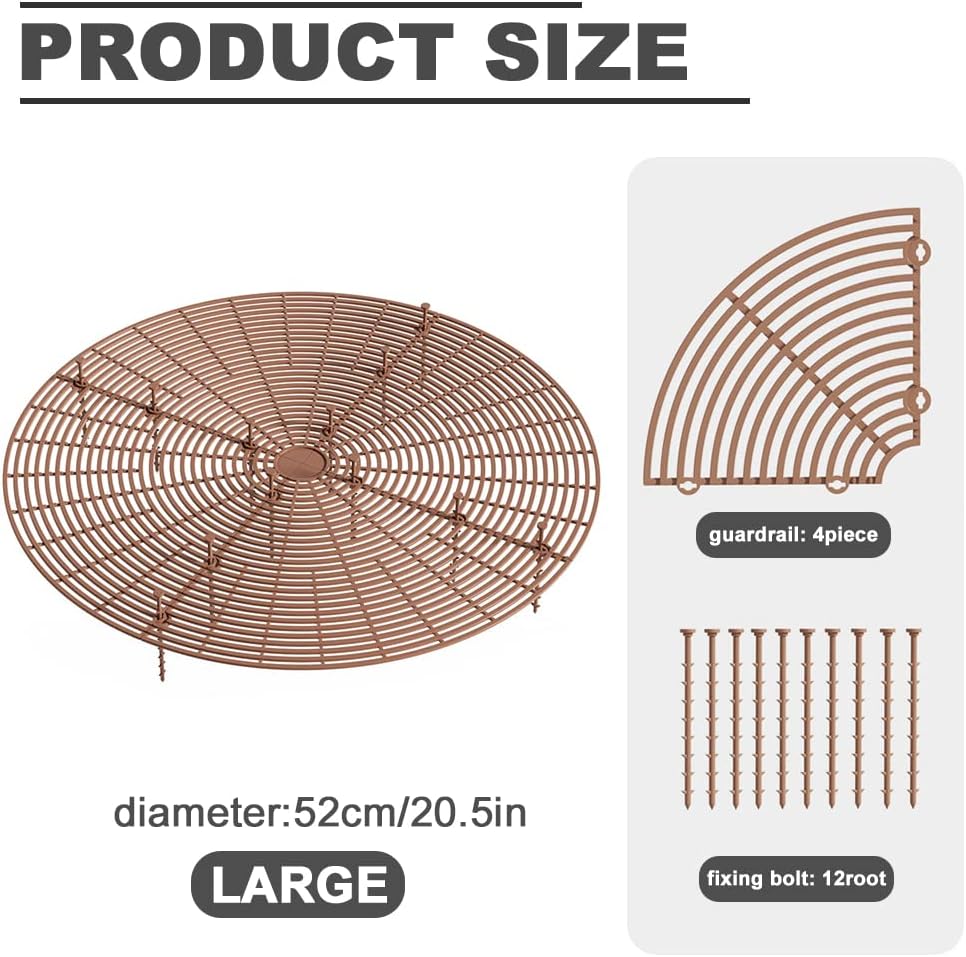 Plant Pot Soil Cover Grid, 52 cm