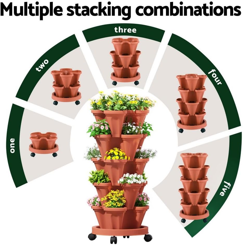 Green Fingers 5-Tier Vertical Planter
