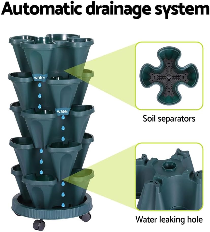 Green Fingers 5-Tier Vertical Planter