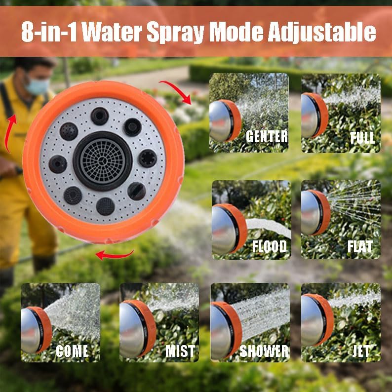8-in-1 Hose Nozzle Sprayer