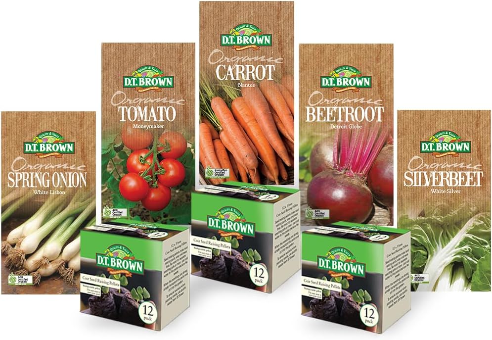 D.T. Brown Superfood Vegetable Seed Kit + Pellets