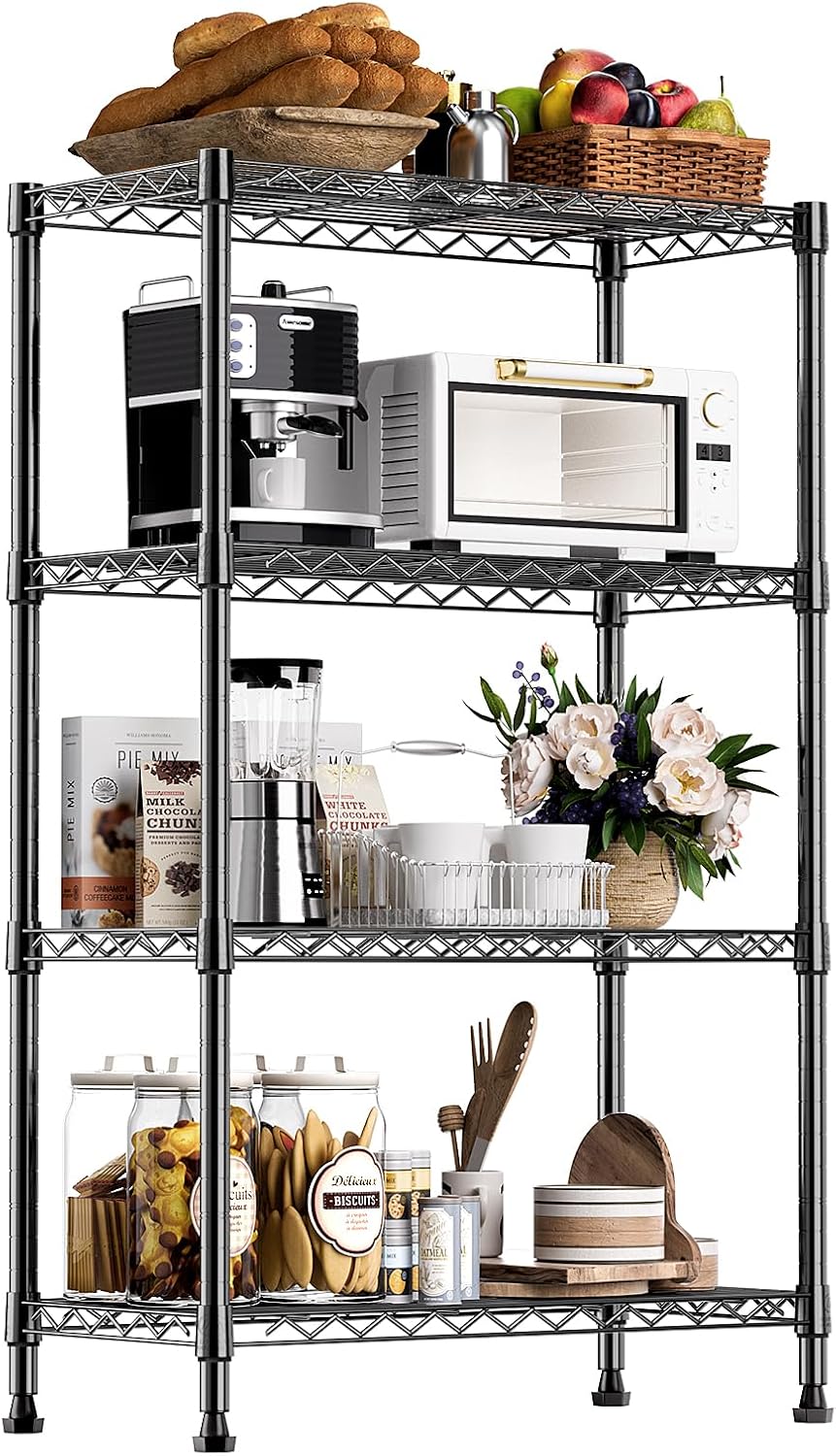 MZG Wire Storage Shelving Unit, 5 Tier