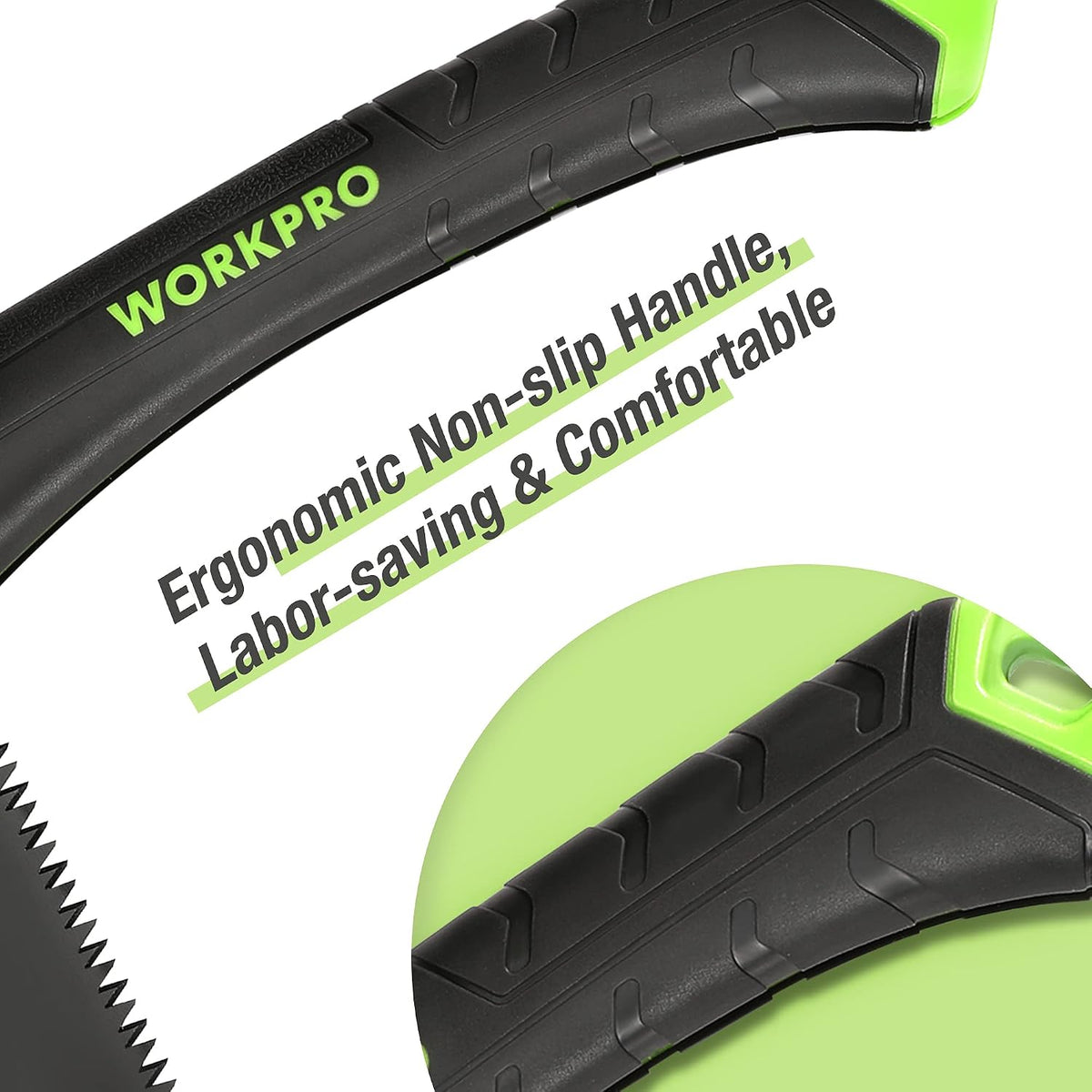 WORKPRO Folding Pruning Saw, 180 mm