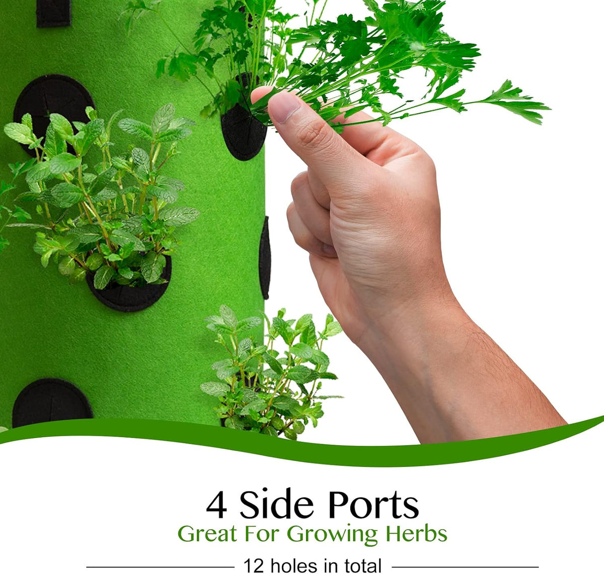 Upside-Down Tomato and Herb Planters, 2 Pack