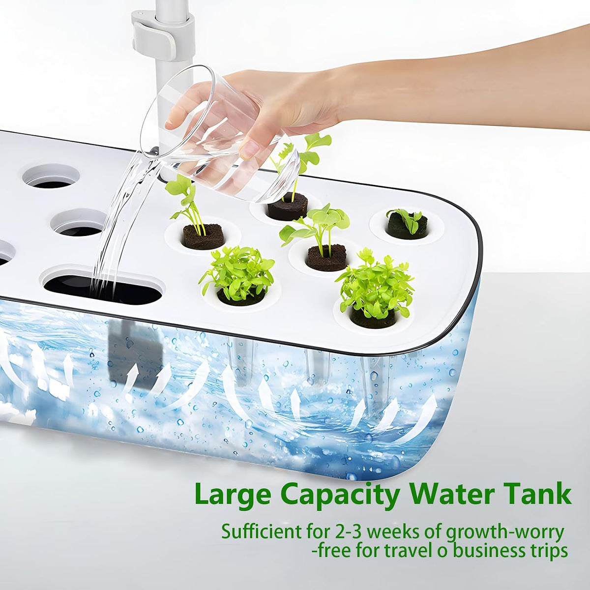 Dimmable LED Grow Light with Timer