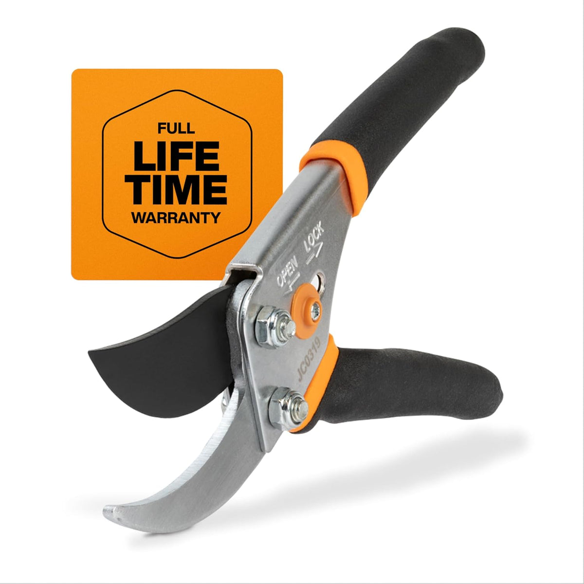 Fiskars Bypass Pruning Shears, 5/8 in
