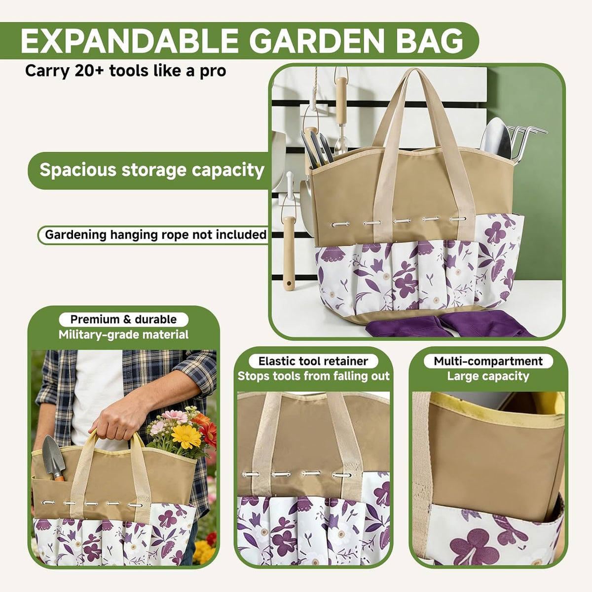 Garden Tool Set, 8 Piece