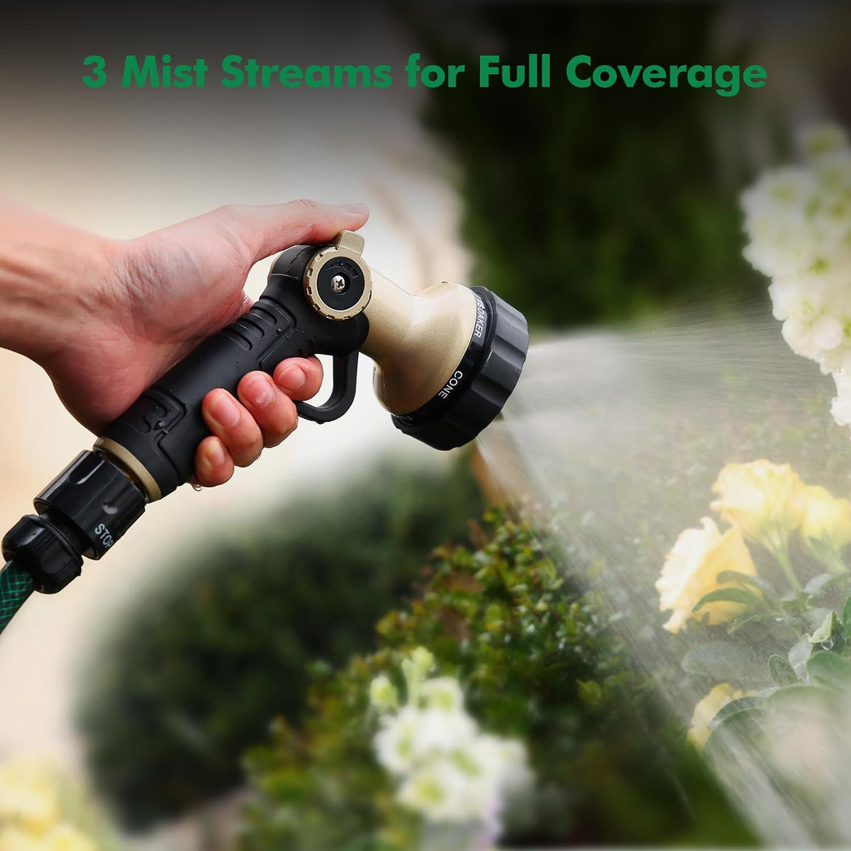 RESTMO Metal Garden Hose Spray Gun