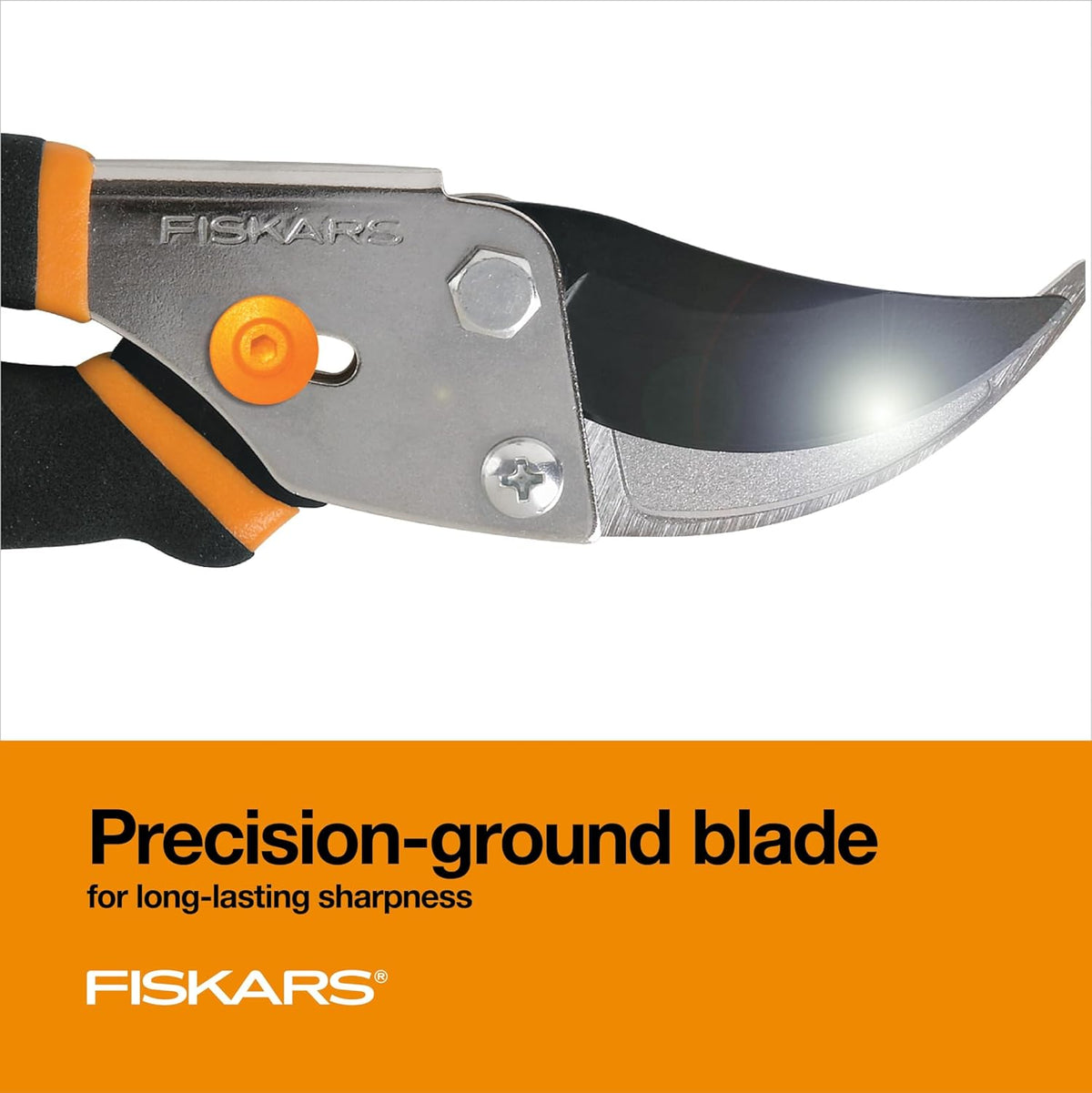 Fiskars Bypass Pruning Shears, 5/8 in