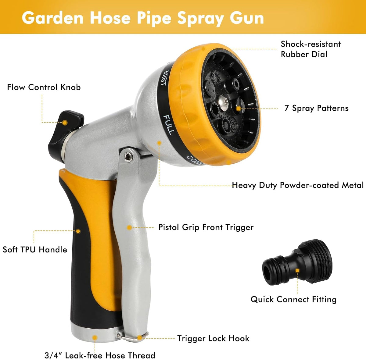 RESTMO Garden Hose Nozzle