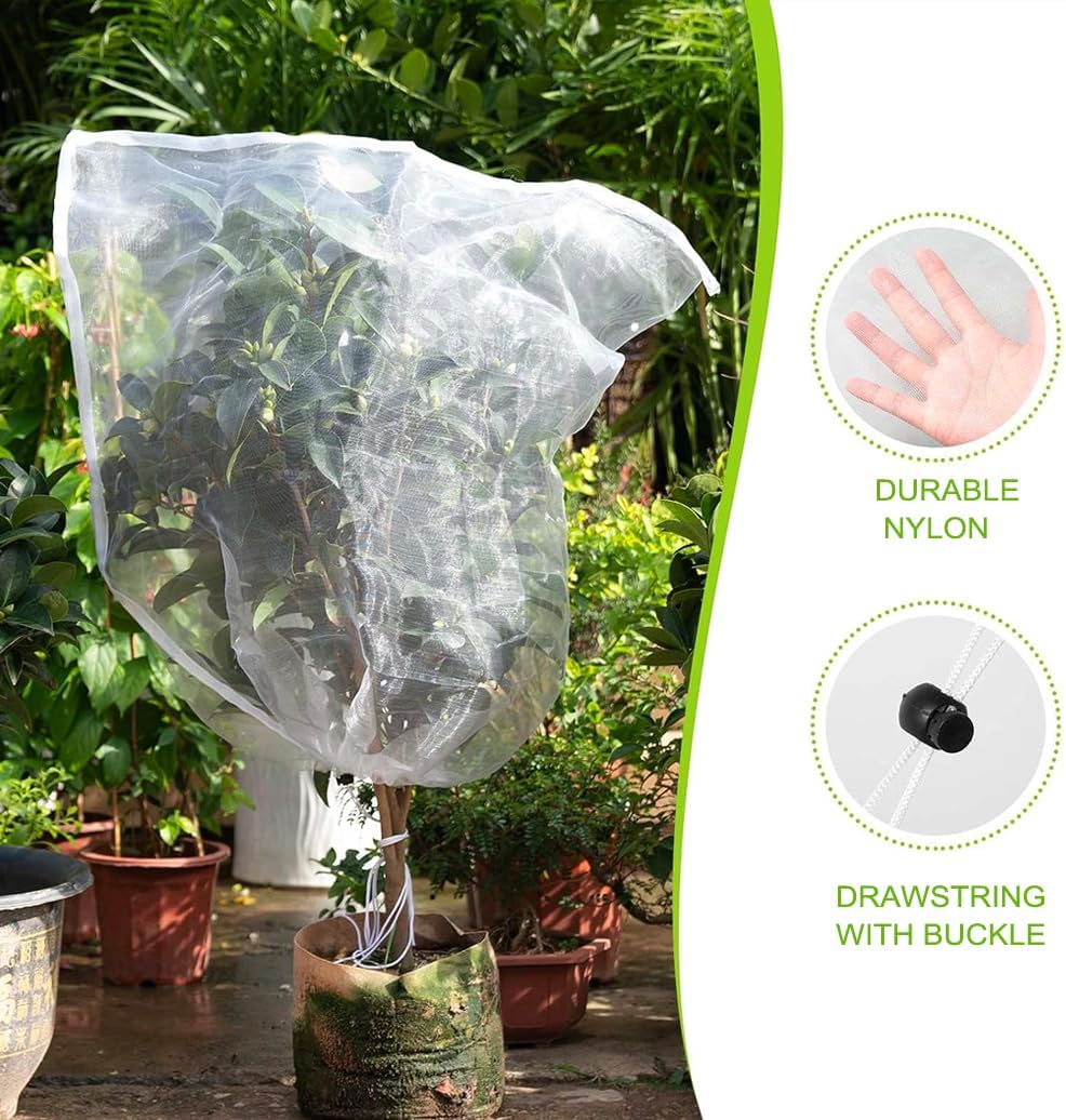 Fruit Fly Netting, 4 Pack, 1.5 x 1.6 m