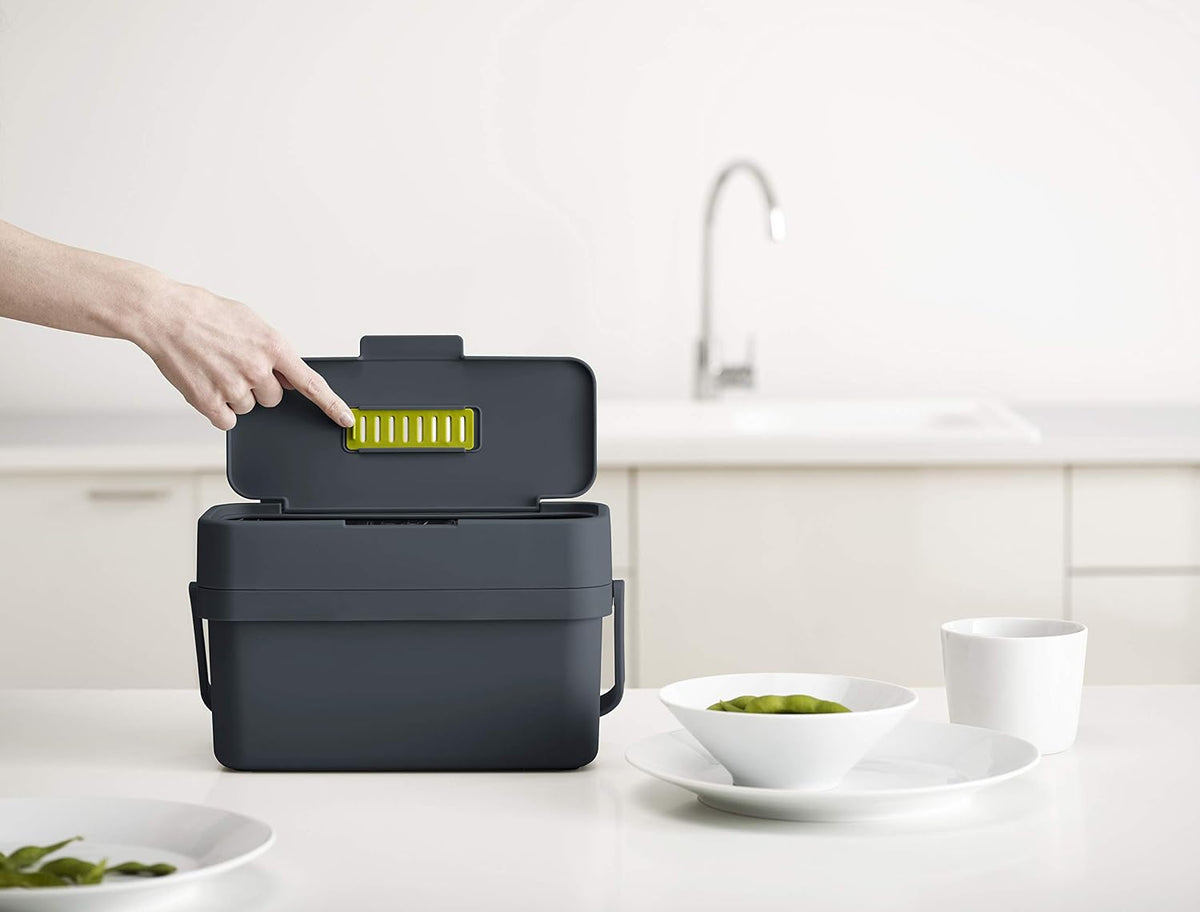Joseph Joseph Compo 4 Food Waste Caddy, Graphite