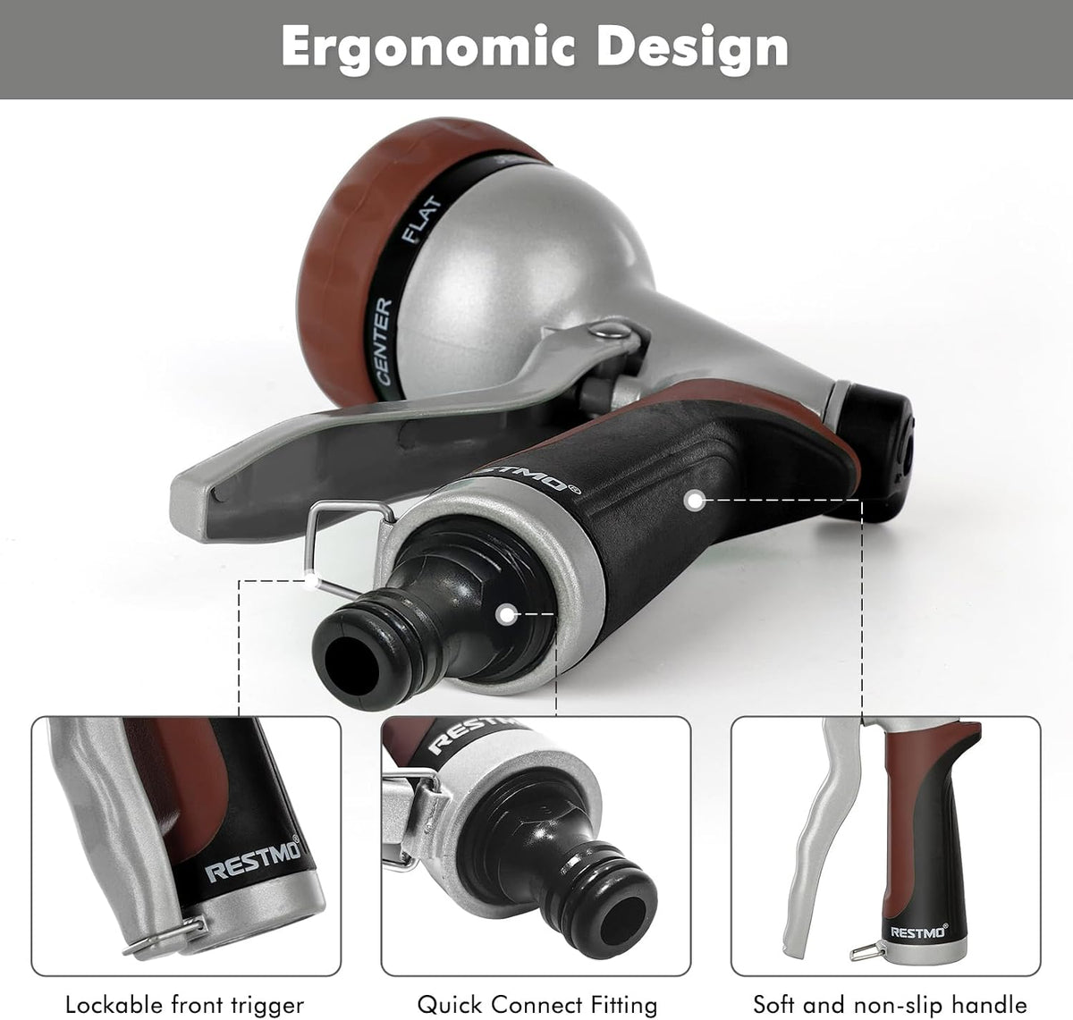 RESTMO Garden Hose Nozzle