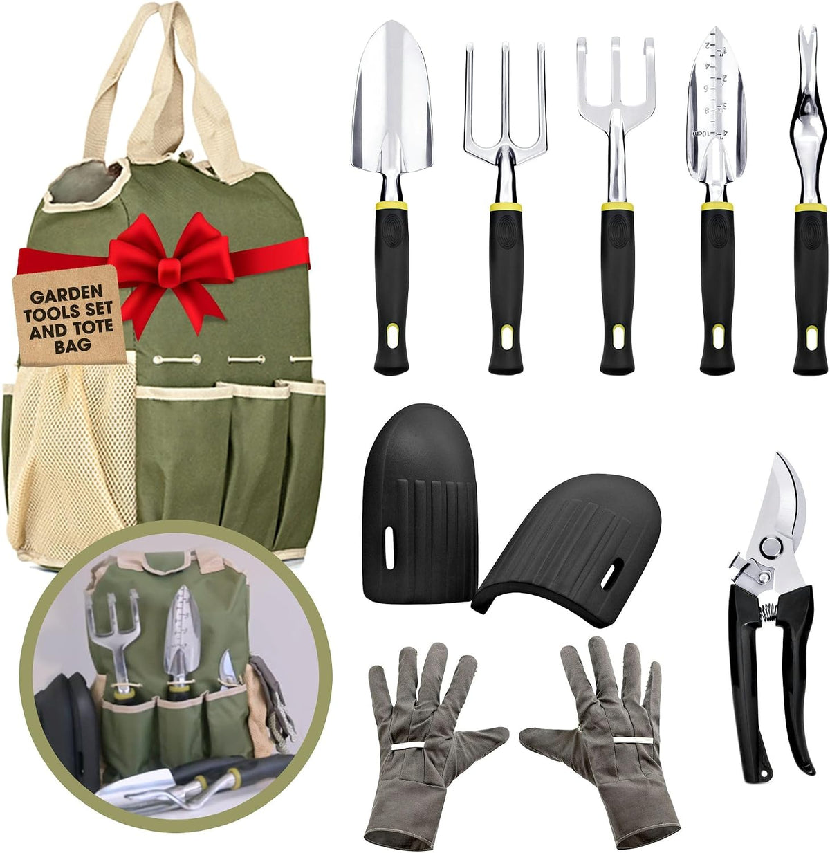 Botana Garden Tool Set, 9 Piece