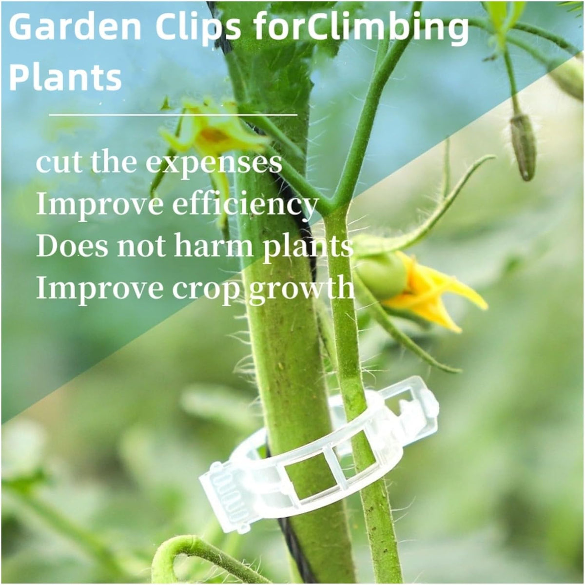 Reusable Plant Support Clips