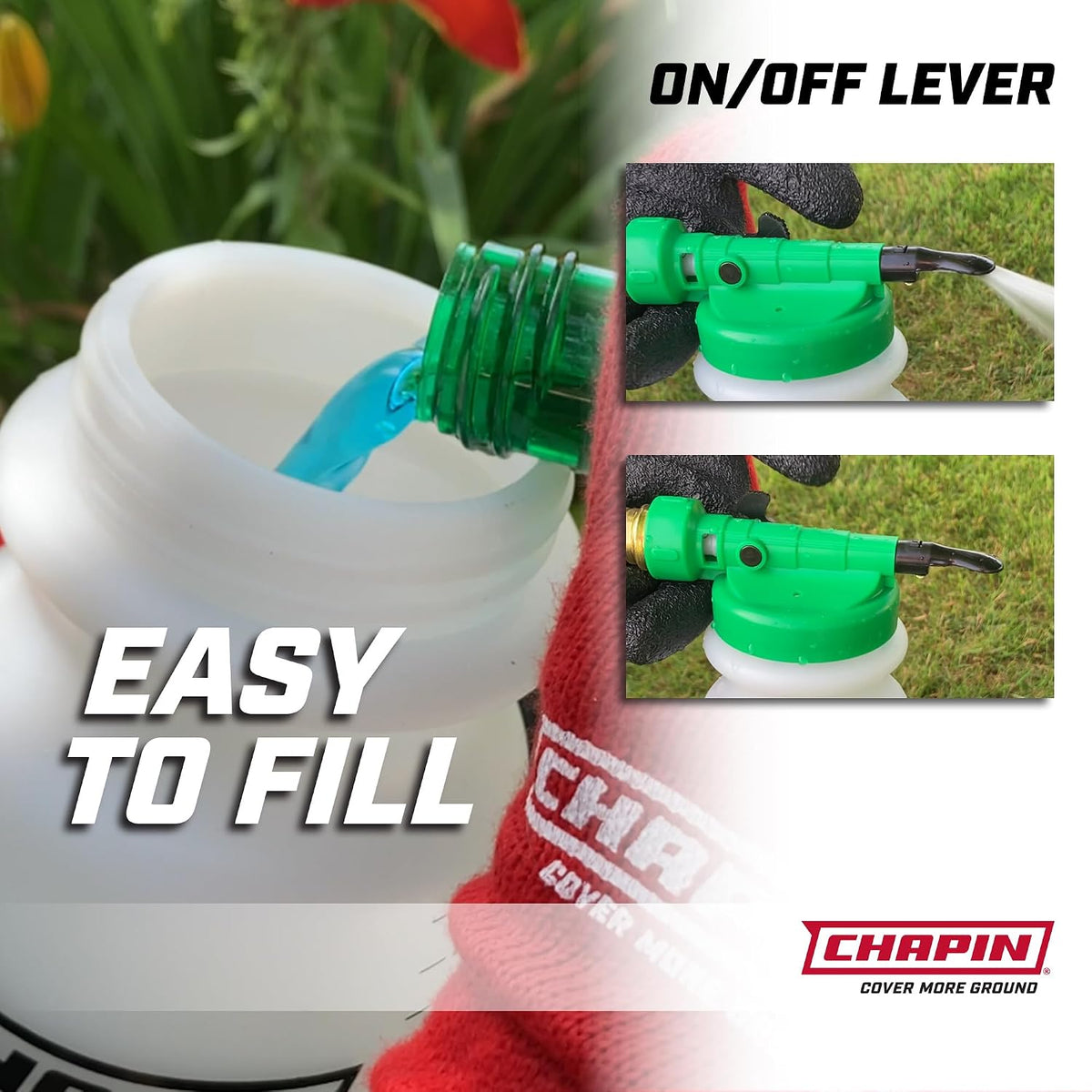 Chapin G390 Hose-End Sprayer, 20 Gallon