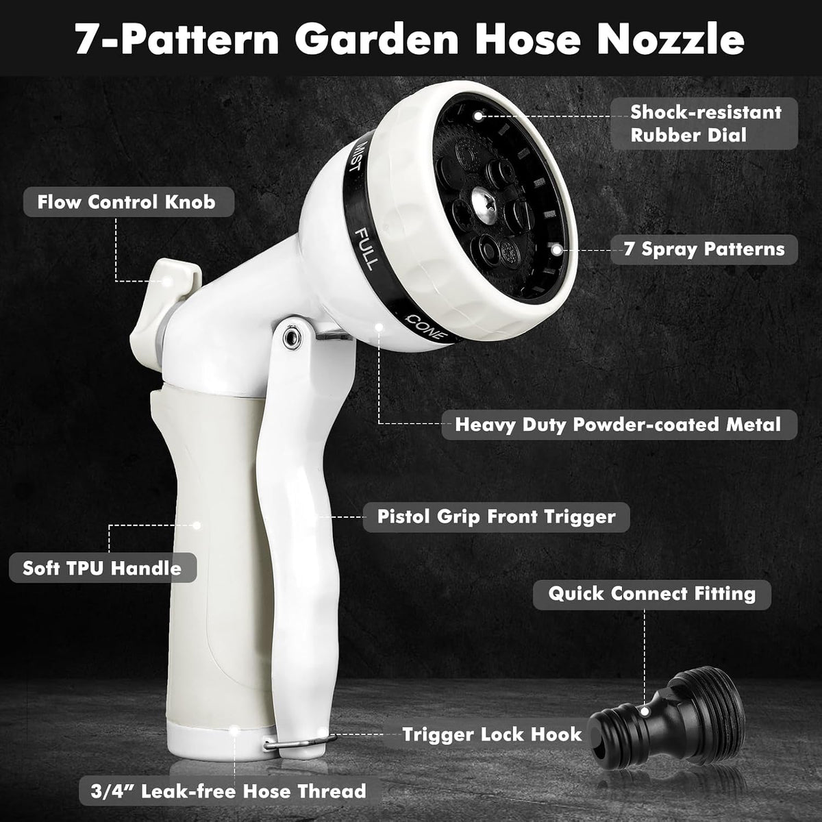 RESTMO Garden Hose Nozzle
