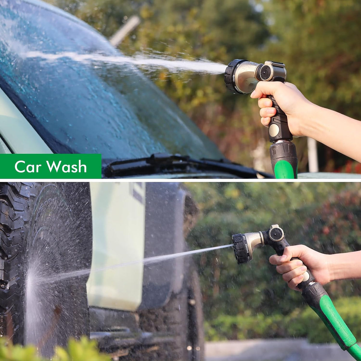 RESTMO Metal Garden Hose Spray Gun