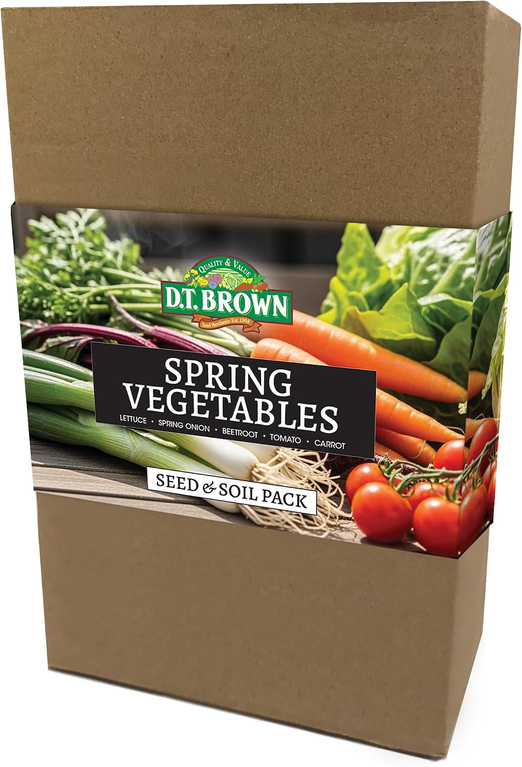 D.T. Brown Superfood Vegetable Seed Kit + Pellets