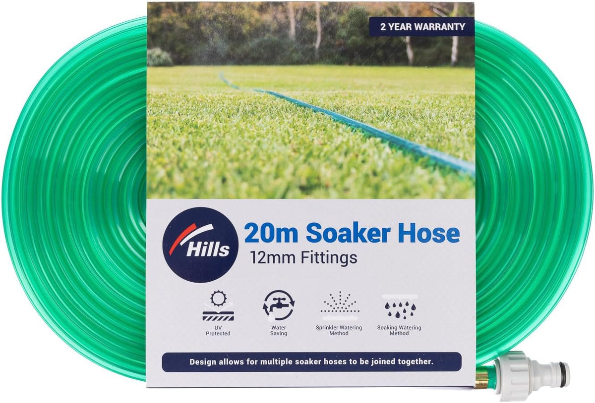 Hills Soaker Garden Hose, 20 m