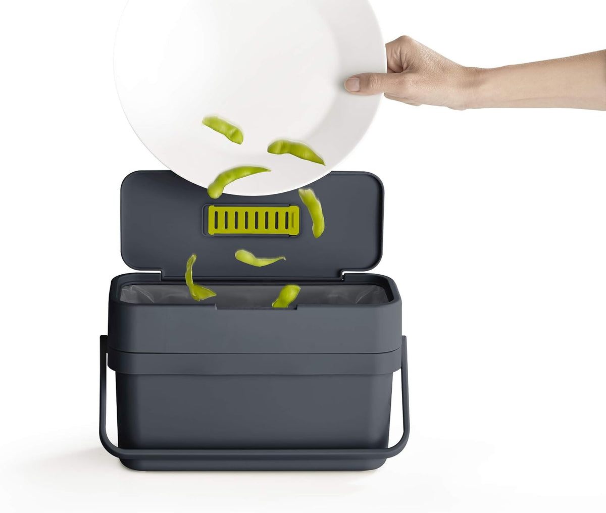 Joseph Joseph Compo 4 Food Waste Caddy, Graphite